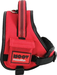 Zolux Szelki MOOV COMFORT regulowane M kol. czerwony Dostawa GRATIS od 99 zł + super okazje - Szelki dla psów - miniaturka - grafika 3