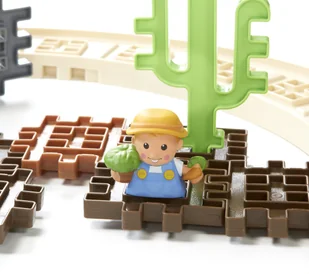 Little Tikes klocki Waffle Blocks - Steam Train - Klocki - miniaturka - grafika 7