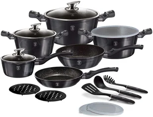 Berlinger Haus Lumarko Berlingerhaus Bh-6887 Carbon Pro BH-6887 Kinghoff - Zestawy garnków i patelni - miniaturka - grafika 6