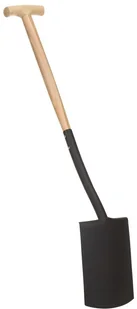 vidaXL Lumarko Szpadel ogrodowy, uchwyt w kształcie litery T, stal i drewno! 146136 - Pozostałe narzędzia ogrodowe - miniaturka - grafika 4