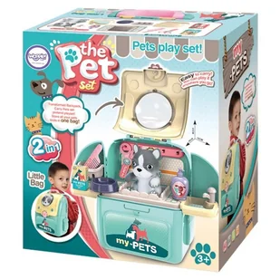 Woopie Lumarko Pies Przenosny Zestaw Pielęgnacyjny 2w1 W Plecaku Transporter 30630 Lek - Zabawy w naśladowanie dorosłych - miniaturka - grafika 7