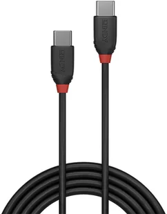 LINDY 1,5 m USB 3.1 typ C kabel 3A Black Line - kabel - cyfrowy/dane, 36907 36907 - Kable USB - miniaturka - grafika 3