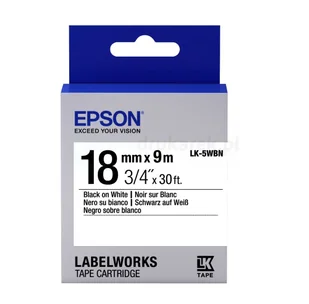Epson LK-5WBN ta$993ma do etykietowania 2522820 - Papier do drukarek - miniaturka - grafika 2