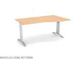 Biurka - WUTEH S.A. Biurko biurowe Flex FL-6R (160x100) 1216 - miniaturka - grafika 1