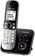 Telefony stacjonarne - Panasonic Telefon bezprzewodowy KX-TG6821GB Black KX-TG6821GB - miniaturka - grafika 1