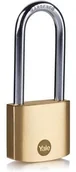 Kłódki - Yale Y110B/30/147/1 Kłódka mosiężna z długim pałąkiem Y110B/30/147/1 - miniaturka - grafika 1