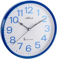 Zegary - Atlanta Atlanta 4378 radiowy zegar ścienny, kolor: niebieski 4378/5 - miniaturka - grafika 1
