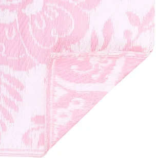 VidaXL Dywan na zewnątrz, różowy, 80x150 cm, PP! 310456 VidaXL - Dywany zewnętrzne - miniaturka - grafika 6