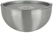 Akcesoria i części AGD - GSW 552301 miski termiczne ze stali szlachetnej z pokrywką z tworzywa sztucznego, srebrne, 30 cm, 2 szt. 552301 - miniaturka - grafika 1