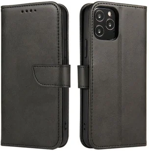 Hurtel Case elegancki futerał etui Book pokrowiec z klapką i funkcją podstawki Huawei nova 8 czarny - Etui i futerały do telefonów Hurtel Case elegancki futerał etui Book pokrowiec z klapką i funkcją podstawki Huawei nova 8 czarny - Etui i futerały do telefonów - miniaturka - grafika 1