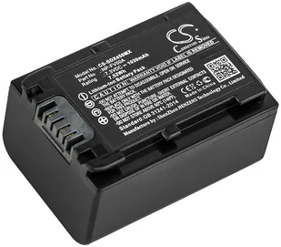Cameron Sino Sony FDR-AX33 NP-FV50A 1030mAh 7.52Wh Li-ion 7.3V - Akumulatory do aparatów dedykowane - miniaturka - grafika 2