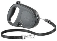 Smycze dla psów - Ferplast Flippy One Cord M Smycz automatyczna Linka 5 m Czarny - miniaturka - grafika 1