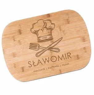 Murrano Deska bambusowa do krojenia z grawerem dla najlepszej kucharki na DSK-BMB1-040 - Deski do krojenia - miniaturka - grafika 7