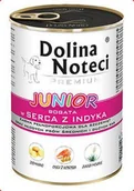 Mokra karma dla psów - Dolina Noteci Premium Junior Mokra Karma z sercami indyka 400g - miniaturka - grafika 1