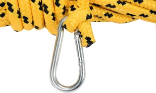 Vorel Lina kominiarska pleciona 8mm 10m z karabińczykiem 73022 - Kominy i akcesoria - miniaturka - grafika 2