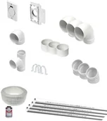 Odkurzacze centralne - Vacusweep Zestaw montażowy na 1 punkt + gniazdo Standard - miniaturka - grafika 1