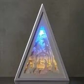 Oświetlenie świąteczne - Best Season Obraz LED Scenery żłobek - miniaturka - grafika 1