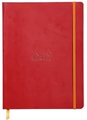 Pozostałe akcesoria dla plastyków - Rhodia Boutique 190 X 250 MM "w każdym kolorze" Dot rhodi arama notebook  Poppy 117563C - miniaturka - grafika 1