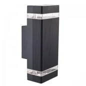 Lampy ogrodowe - Kaja Taya kinkiet elewacyjny ścienny czarny K-8016B-B - miniaturka - grafika 1