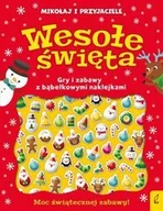 Zabawki kreatywne - Wypukłe naklejki Wesołe święta - miniaturka - grafika 1