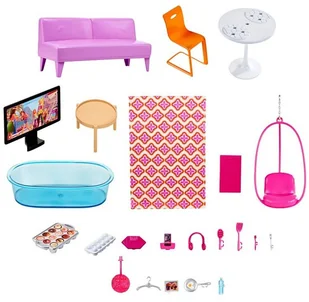 Mattel Barbie Miejski domek DLY32 - Domki dla lalek - miniaturka - grafika 7