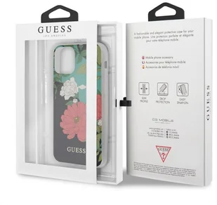 Guess Flower Shiny Collection N1 Etui iPhone 11 Pro Black 10_17050 - Etui i futerały do telefonów - miniaturka - grafika 15