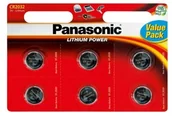 Baterie i akcesoria - Panasonic CR-2032el/6B bateria litowa 2452 - miniaturka - grafika 1