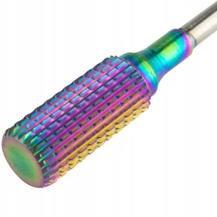 inna marka Frez tęczowy WOLFRAMOWY walec M T 3/32" NR 4 5906637181035 - Pozostałe akcesoria kosmetyczne - miniaturka - grafika 3