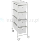 Wózki kuchenne - Wenko Wenko Gala regał kuchenny biały 12104100 - miniaturka - grafika 1