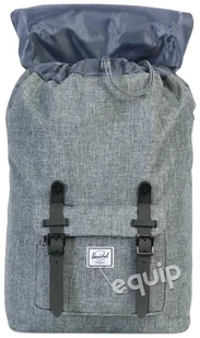 Herschel Little America 17 Plecak 38 cm przegroda na laptopa raven crosshatch black rubber - Torby na laptopy - miniaturka - grafika 6
