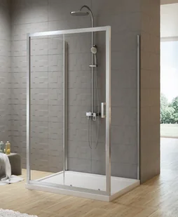 New Trendy Kabina przyścienna 100x90 New Varia New Trendy (K-0511) - Kabiny prysznicowe - miniaturka - grafika 2