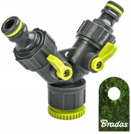 Inne akcesoria do nawadniania - Trójnik 3/4" - 1/2" z 2 zaworami 3430 - miniaturka - grafika 1