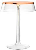 Lampy stojące - Flos Bon Jour H41 transparent miedź lampa biurkowa F1032015 + F1033000 - miniaturka - grafika 1