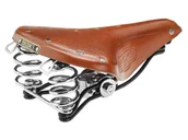 Siodełka rowerowe i akcesoria - Brooks Siodełko B66 miodowy / Płeć: męskie B281HSA07203 - miniaturka - grafika 1