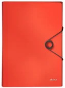 Półki na dokumenty - Leitz Teczka z 6 przegródkami Solid - jasnoczerwona 45791020 - miniaturka - grafika 1