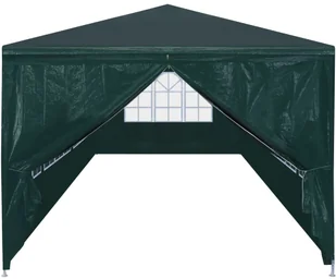 vidaXL Namiot imprezowy, 3 x 12 m, zielony - Altany ogrodowe - miniaturka - grafika 3