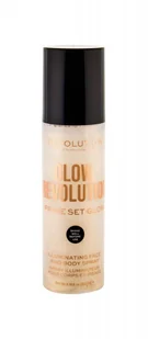 Makeup Revolution GLOW REVOLUTION - Rozświetlająca mgiełka utrwalająca makijaż - Eternal Gold MAKRMMGO - Pozostałe kosmetyki do pielęgnacji twarzy - miniaturka - grafika 2
