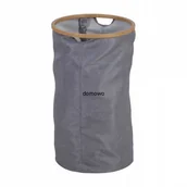 Kosze na bieliznę - KOSZ WOREK TORBA OKRĄGŁY NA PRANIE BIELIZNĘ 65 L - miniaturka - grafika 1