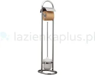 Akcesoria do wc - Merida przybornik biały chrom SZMUA - miniaturka - grafika 1