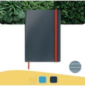 Notesy i bloczki - Leitz Kołonotatnik Cosy, w twardej oprawie, Aksamitny szary 44830089 - miniaturka - grafika 1