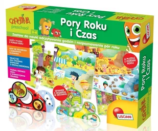 Lisciani Giochi Pory roku i czas - Gry planszowe - miniaturka - grafika 3