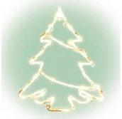 Oświetlenie świąteczne - FK Technics LED Dekoracja okienna 35xLED/3xAA ciepła biel - miniaturka - grafika 1