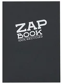 Notesy i bloczki - Clairefontaine 3363 °C szkicownik ZAP Book (klejone, idealny do szkiców oraz rysunków, nadaje się do przechowywania suchych produktów do techniki, 160 kartek, 80 G papieru z recyklingu, DIN A6, 10,5 x 3363C - miniaturka - grafika 1