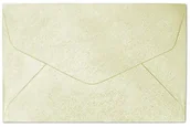 Koperty - GALERIA PAPIERU Koperta ozdobna 70x110 Galeria Papieru Millenium kremowa 10szt. KOP.173 - miniaturka - grafika 1