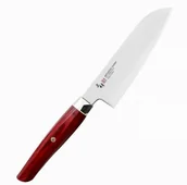 Noże kuchenne - Mcusta Zanmai Mcusta Zanmai Red Revolution SPG2 Nóż Ko-Santoku 15cm ZRR-1215G - miniaturka - grafika 1