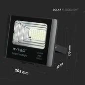 Lampy ogrodowe - V-tac Projektor VT-25W LED SOLAR FLOODLIGHT COLORCODE 4000K +++ - miniaturka - grafika 1