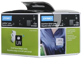 Dymo ETYKIETY NA IDENTYFIKATORY IMIENNE 89X41MM (11356) S0722560 - Etykiety samoprzylepne i bloki etykiet - miniaturka - grafika 7