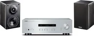 Zestawy stereo - Yamaha A-S201 srebrny) + NOTA 240 czarny) - miniaturka - grafika 1