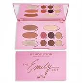 Cienie do powiek - REVOLUTION MAKE UP Makeup The Emily Edit Paleta do makijażu The Needs 1szt - miniaturka - grafika 1