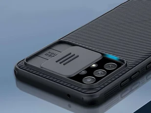 Nillkin Etui obudowa CamShield Pro do Samsung Galaxy A72 4G 5G Black 9862X1 - Etui i futerały do telefonów - miniaturka - grafika 3